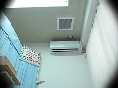 Hoken-shitsu06 Teen Rena’s Hairy Pussy Takes On Three Guys Harshly for Raw Pleasure