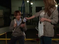 SSIS-309 Blonde Bombshell Seduces Japanese Man for Hot, Steamy Blowjob Adventure