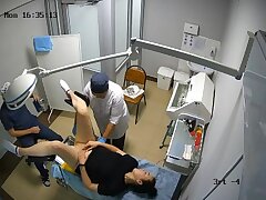 Real_hidden_camera_in_gynecological_cabinet_38 Mei's Smooth Pussy Gets Rough Unprotected Hardcore Action