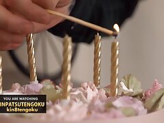 KIN8-3949 Seductive Busty Chick Showcases Oral Expertise Before Wild Sex Adventure