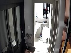 The_camera_was_facing_the_bathroom Sizzling Japanese Beauties Show Off Their Bodies On Camera