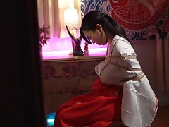 FJIN-041 Hot Japanese Bombshell Rides His Cock Hard To Reach Her Orgasm Heights