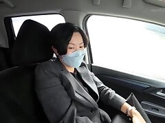 795SDTX-016 Passionate Redhead Japanese Beauty Rides Big Manhood Hard