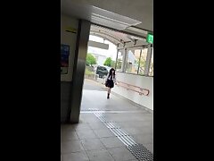 1week_kogaraJK Asian Babe with Hairy Pussy Enjoyed Sultry Back Sex